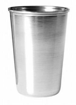 Copo com Borda de Aço Inox 450ml