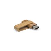 Pen Drive 4GB Giratório Bambu