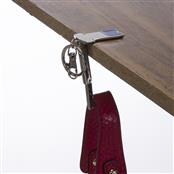 Porta Bolsa em Chaveiro de Metal