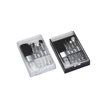 Kit pincel de Acrílico com 5 Peças e Espelho