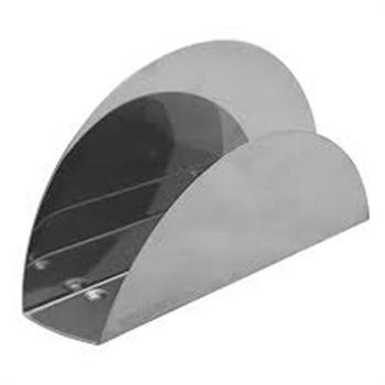 Porta Cartão Inox de Mesa