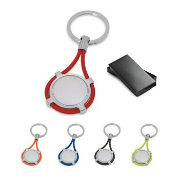 Chaveiro Metal d/Silicone