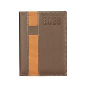 Agenda Diária 2026 Couro Sintético