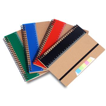 Caderno de anotações Kraft 21x14