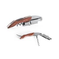 CHAPTAL. Saca rolhas em madeira e aço inox