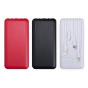 Power Bank 10.000mAh com Lanterna e Multissaídas.