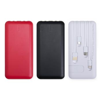 Power Bank 10.000mAh com Lanterna e Multissaídas.