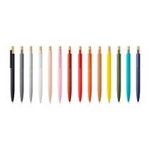 Caneta Com Corpo Em Alumínio 100% Reciclado Com Ponteira Em Bambu