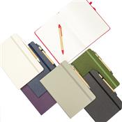 Caderneta Ecológica com Capa de Fibra de Arroz