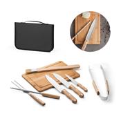 Kit Churrasco em Estojo de PU e 210D