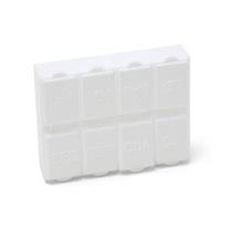 Porta Comprimidos Semanal Fosco