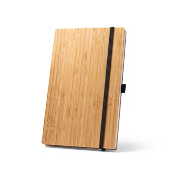 Caderno de Bolso com Capa e Contracapa em Placa de Bambu