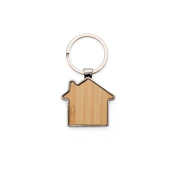 Chaveiro Metal Bambu