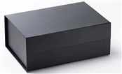 Caixa Dobrável Preta com Imã (M) 33x25x12 cm