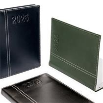 Agenda Diária, Capa Preto e Azul 2 listras