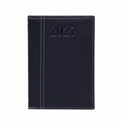 Agenda Diária, Capa Preto e Azul 2 listras