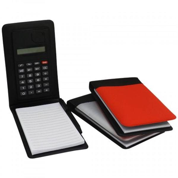 Bloco de Anotações Estilizado com Calculadora