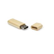 Pen drive de bambu Redondo