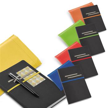 Caderno Couro Sintético 140 x 210 mm