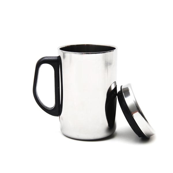 Caneca de Inox com Tampa 300 ml