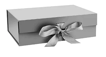 Caixa Dobrável c/ Fita Cetim (G) 33,5x26x15,5cm