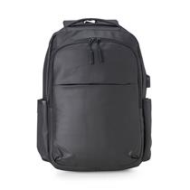 Mochila Couro Sintético 20L Com Bolso