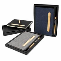Kit Executivo 2 Peças Em Bambu